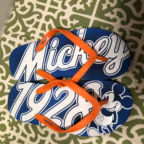 Disney Other - Disney Mickey 1928 Flip Flops